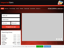 Tablet Screenshot of imperialcarscheltenham.co.uk